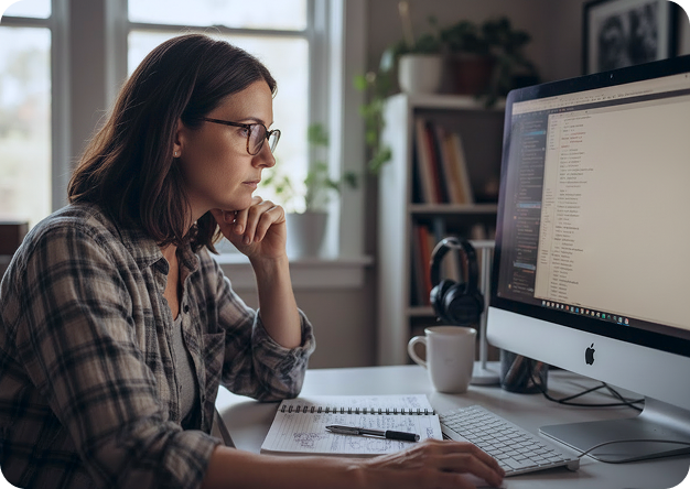 Senior engineer reviewing an agent-generated pull request