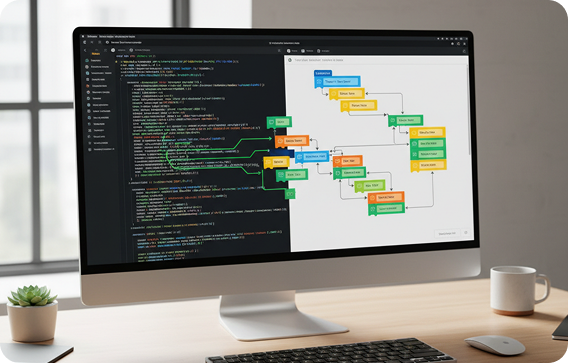 No-code tools and custom code