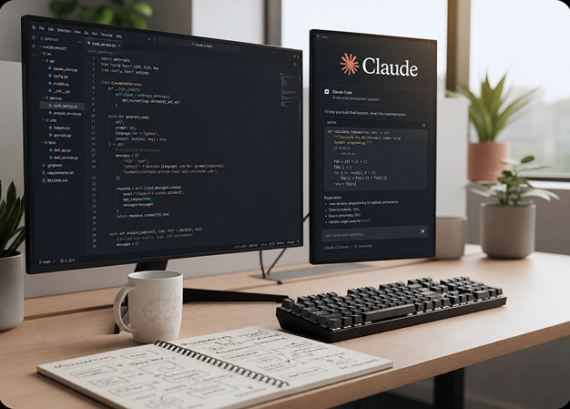Senior engineer reviewing a Claude integration architecture