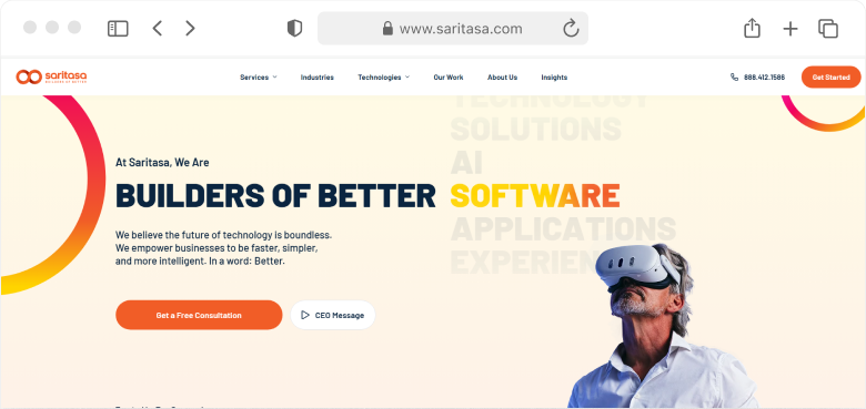 Saritasa Custom Mobile and IoT Logistics Tools