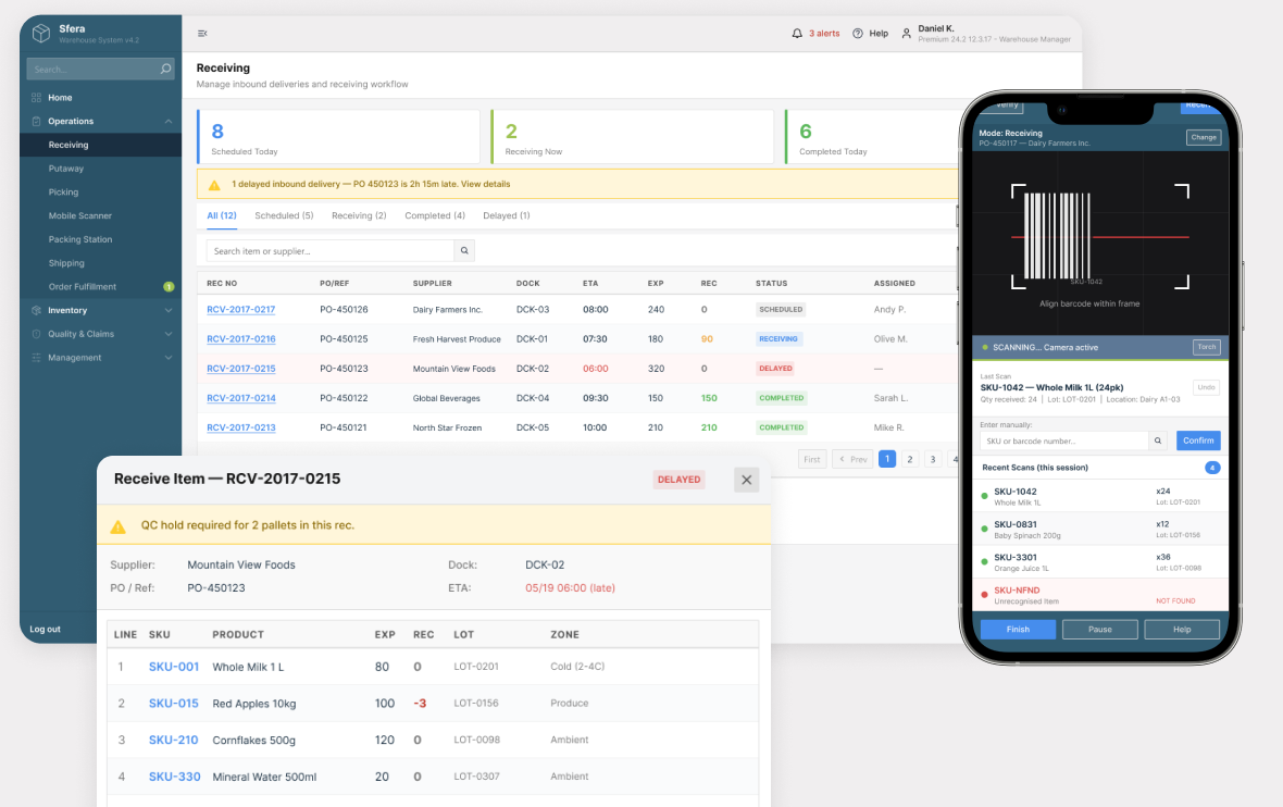 Legacy .NET Modernization to a Custom Warehouse Management System