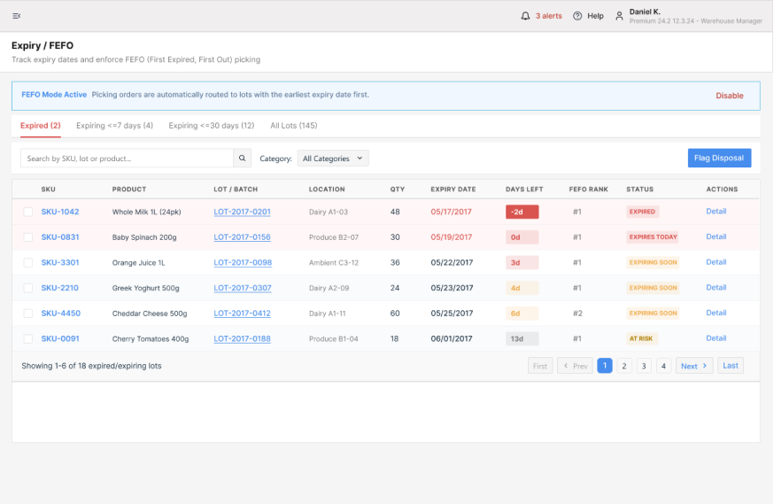 Legacy .NET Modernization to a Custom Warehouse Management System screenshot 2