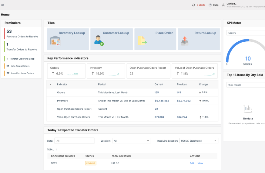 Legacy .NET Modernization to a Custom Warehouse Management System screenshot 3
