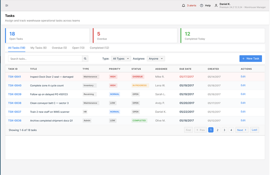 Legacy .NET Modernization to a Custom Warehouse Management System screenshot 6