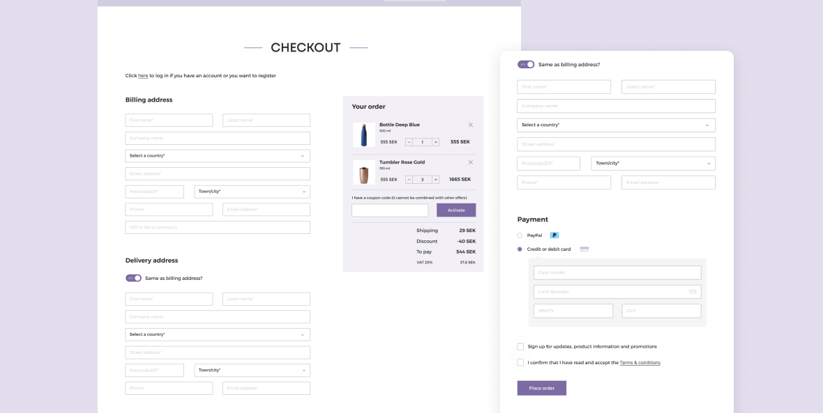 Custom nopCommerce Store for a DTC Insulated Drinkware Brand