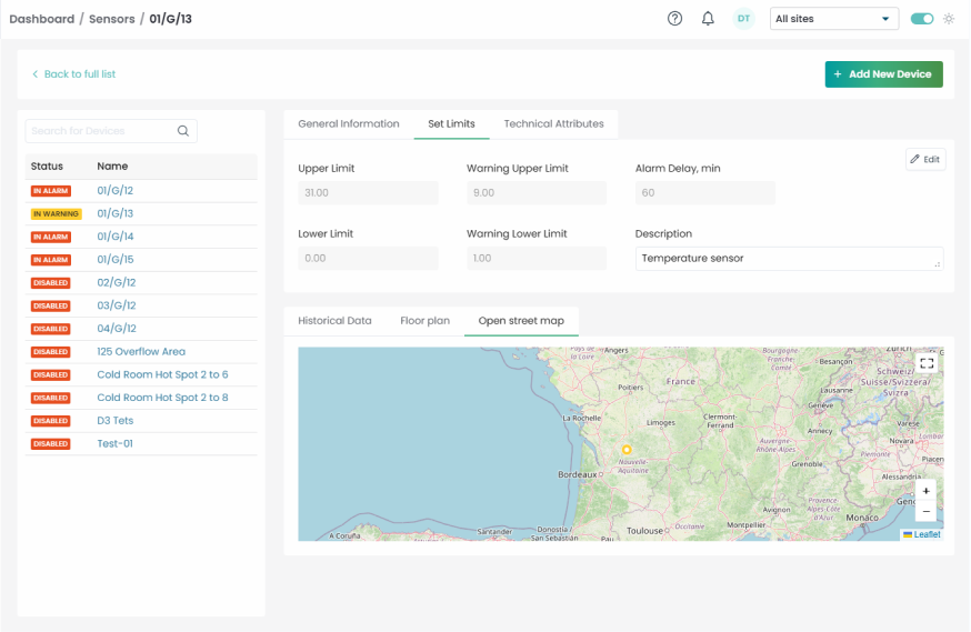 Real-time temperature monitoring platform for cold-chain compliance screenshot 3