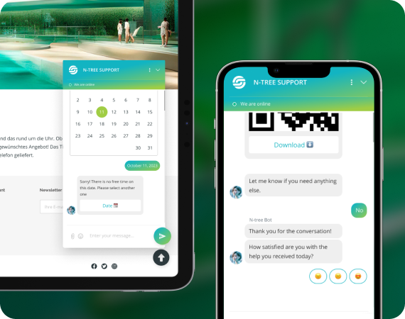 AI Sales Chatbot for Ecommerce and Reservation Systems: In-Chat Booking for Hotels and Spas
