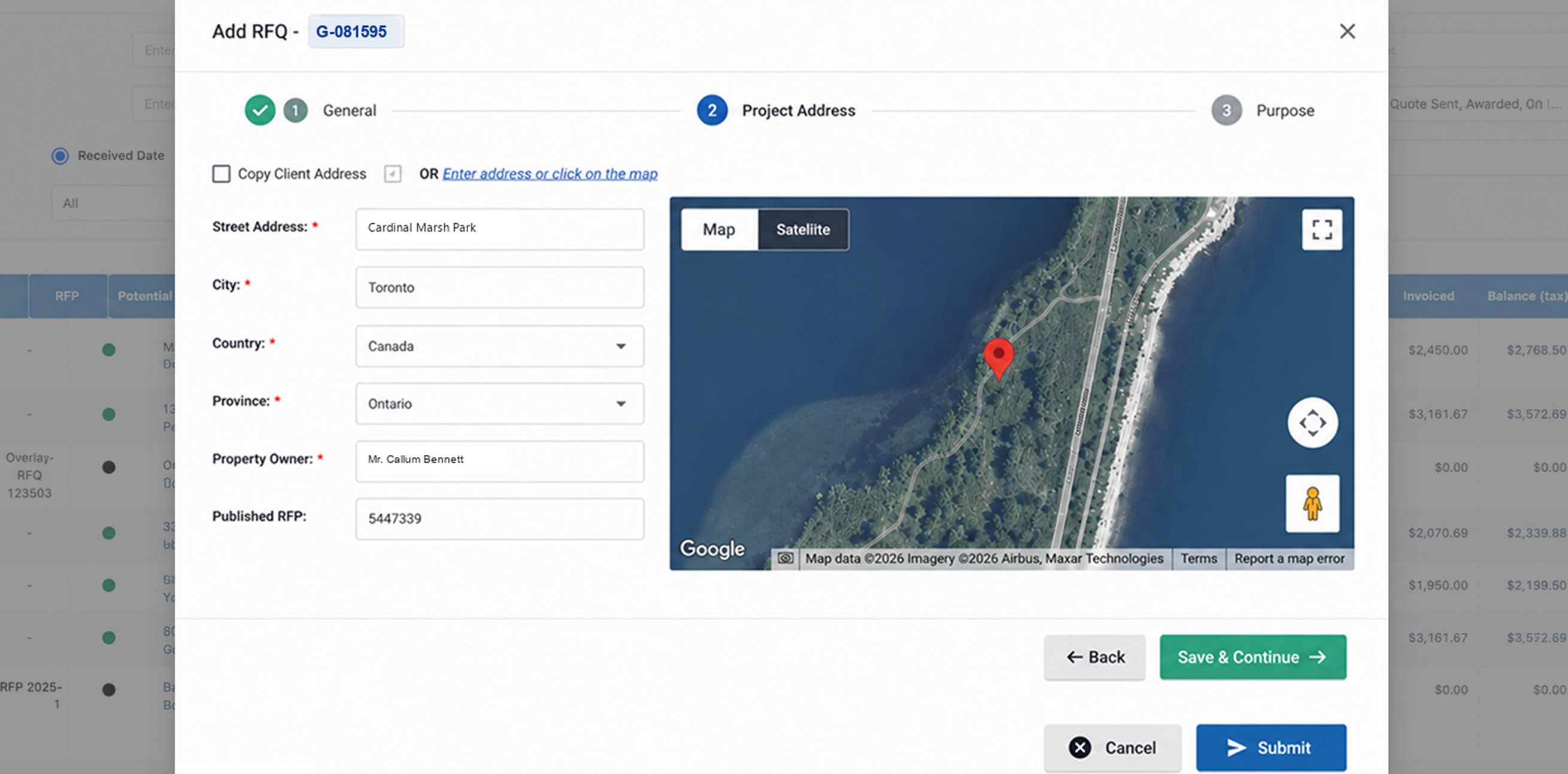 Legacy ASP.NET modernization for a land-surveying ERP screenshot 5