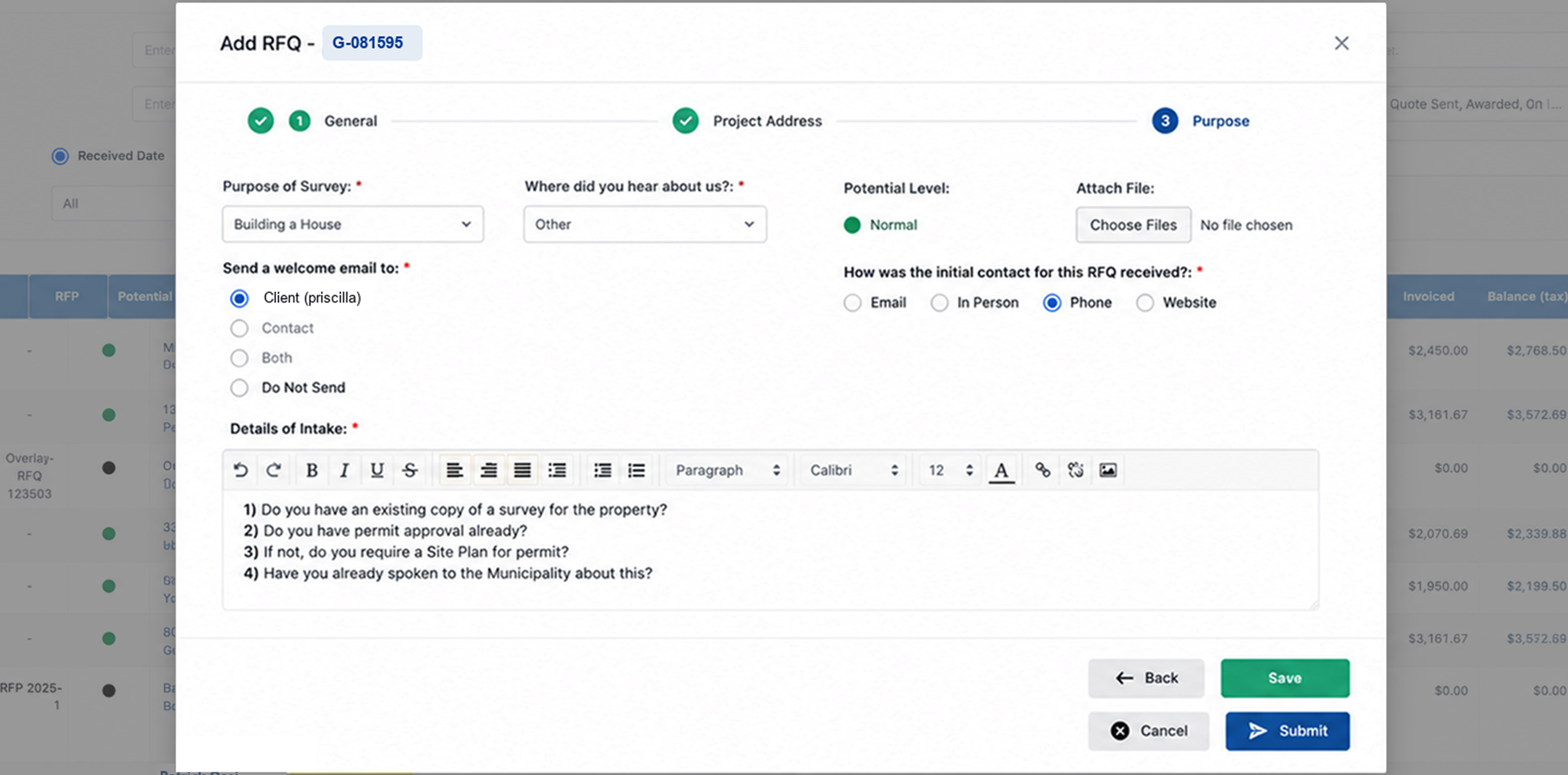 Legacy ASP.NET modernization for a land-surveying ERP screenshot 6